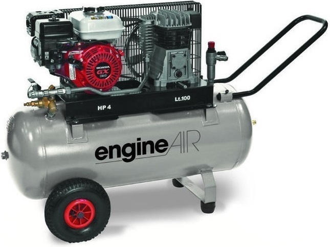 Piston Compressor Chicago Pneumatic ENGINEAIR 5,5/11+11 PETROL 5,5 HP