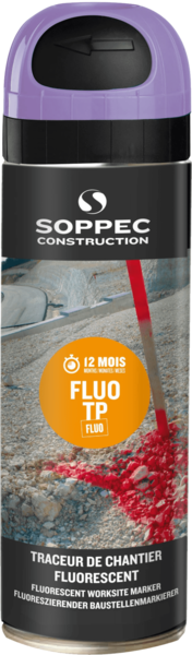 Violet spray paint Soppec FLUO TP