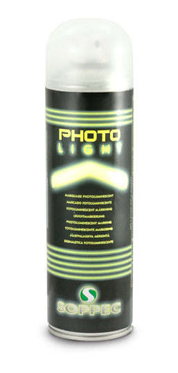Photoluminescent paint (spray) Soppec Photo Light