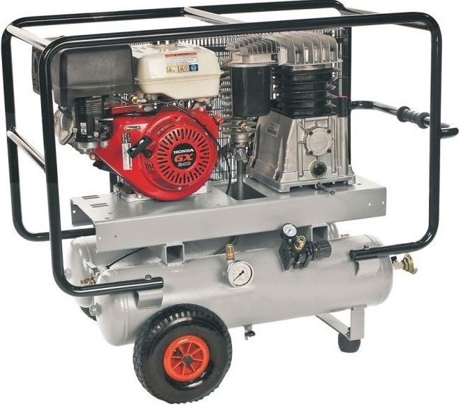 Piston Compressor Chicago Pneumatic ENGINEAIR 7,1/25+25R PETROL 7 HP