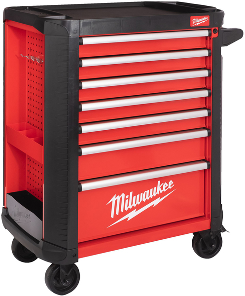 Szafka stalowa Milwaukee 78 cm na kółkach z 7 szufladami