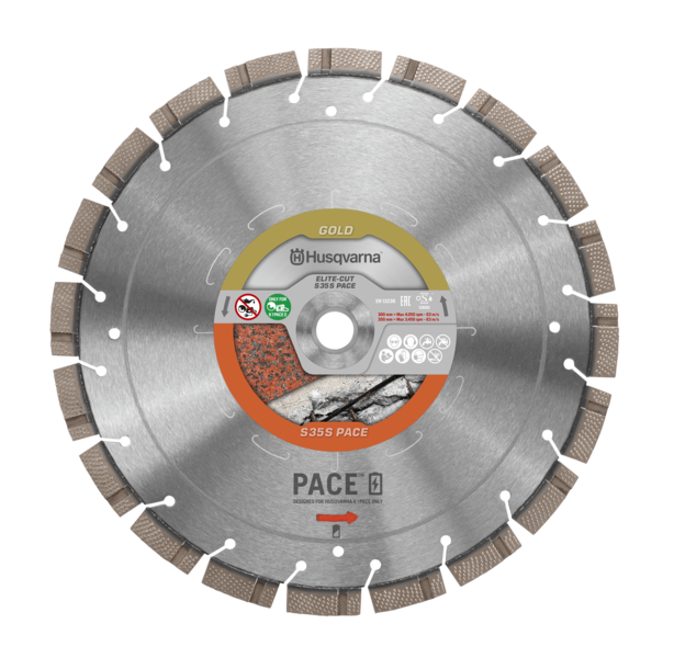 Diamond blade Husqvarna Elite-Cut S 35 S BAT 350 mm for brick and concrete