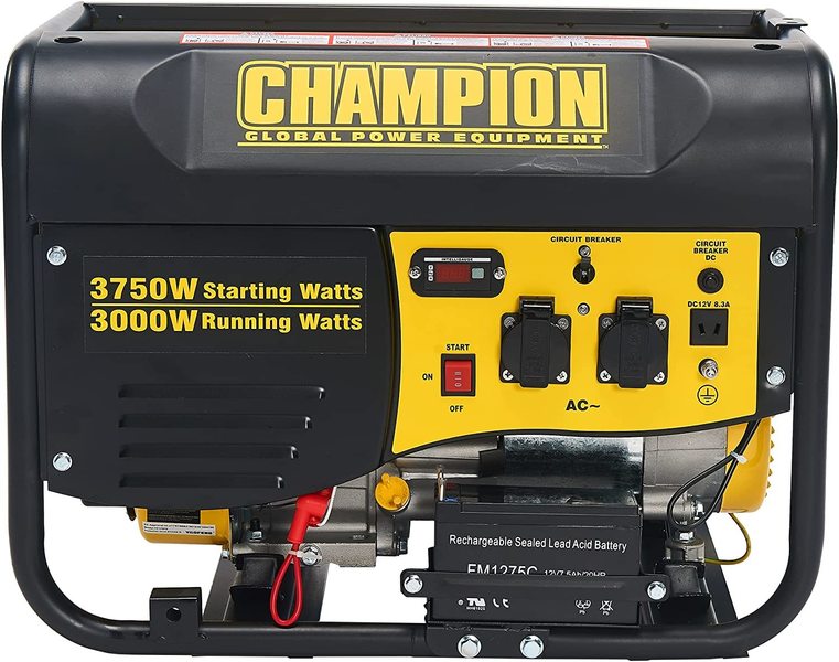 Single phase power generator Champion 3500 Watt