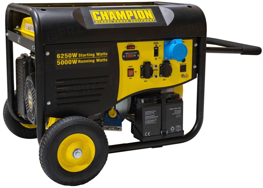 Single phase power generator Champion 6250 Watt with Remote Start