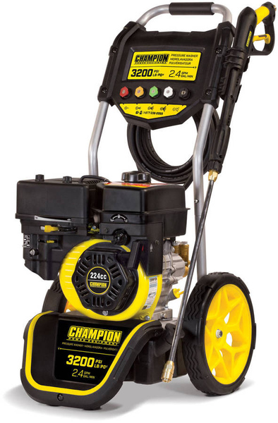 Mobile cold water pressure washer Champion Power Equipment 220 Bar 5070 W