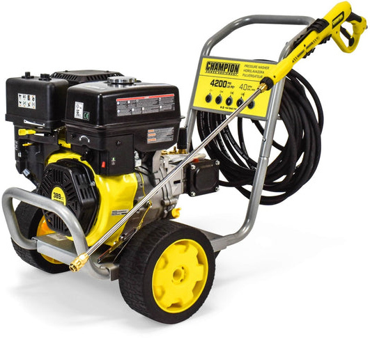 Mobile cold water pressure washer Champion Power Equipment 289 Bar 8950 W