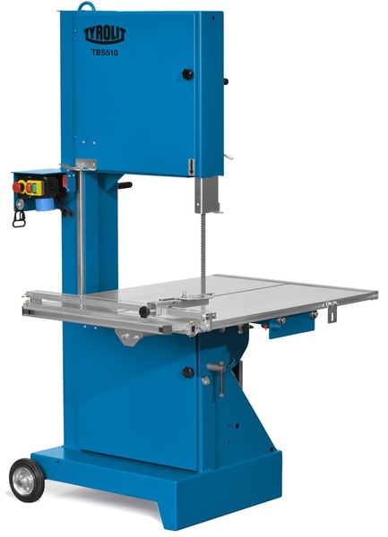 Taśmowa przecinarka Tyrolit TBS 510, głębokość cięcia 700 mm (+2x taśma tnąca 3750 mm)