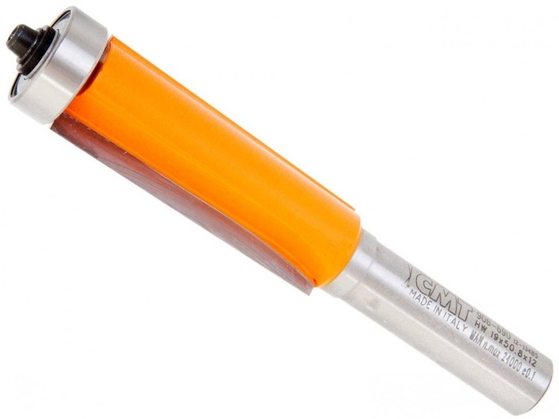 Frez prosty CMT Orange Tools HM do drewna (D 12,7 mm, I 25,4 mm, S 8 mm)