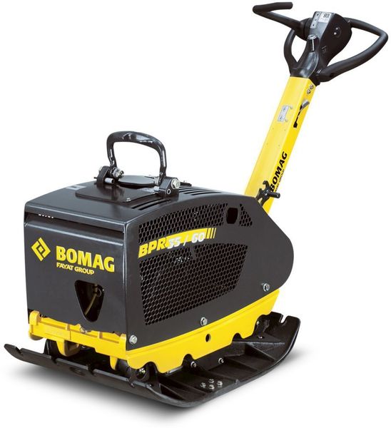 Reversible vibratory plate Bomag BPR 35/60 (+ block paving pad Stoneguard)