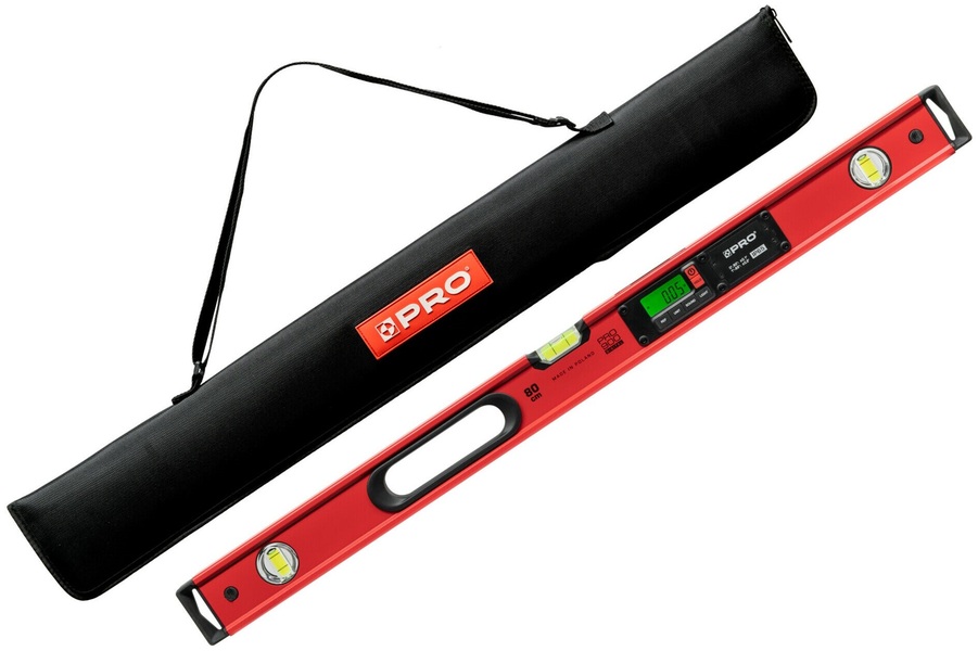 Electronic level PRO PRO900 DIGITAL 80 cm (+ cover)