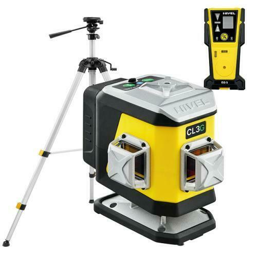 Multi-purpose cross laser Nivel System CL3G (+ tripod SJJ-M1 EX and laser sensor CLS-5)