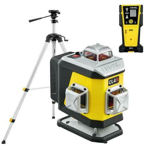 Multi-purpose cross laser Nivel System CL4R (+ tripod SJJ-M1 EX and laser sensor CLS-5)