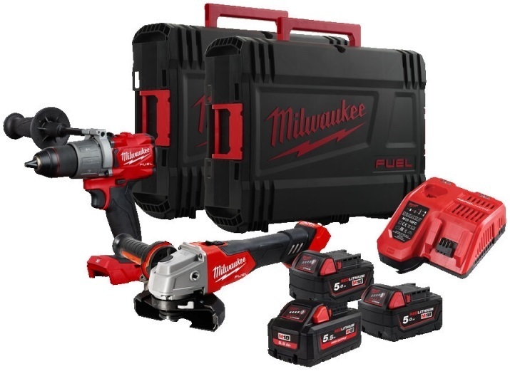 Milwaukee grinder and drill set deals