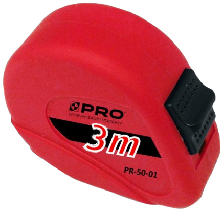 Taśma pomiarowa PRO PR-50-1 3 m