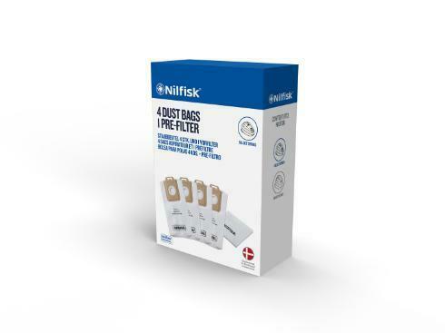 Worki do odkurzacza Nilfisk select 128389187 (4 sztuki)