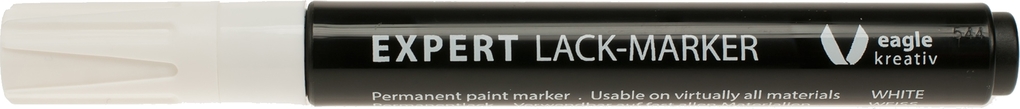 Marker with varnish Expert (white color)