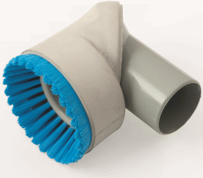 Nilfisk round brush nozzle blue Ø50x70mm 4072200577 