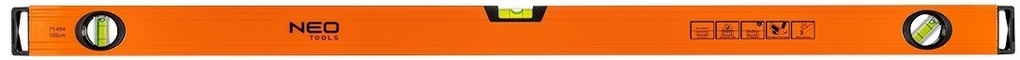 Poziomnica aluminiowa Neo Tools 71-094, 100 cm