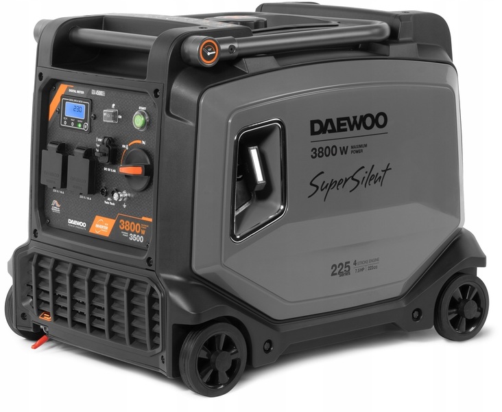 Agregat prądotwórczy jednofazowy inwertorowy Daewoo Power GDA 4500SEi