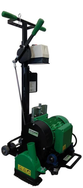 Floor milling machine Hemming Technik HE-120 230 V (manual version, disc included)