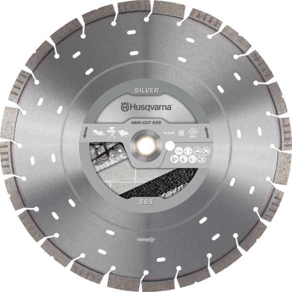 Diamond blade Husqvarna Vari-Cut S 65 500 mm