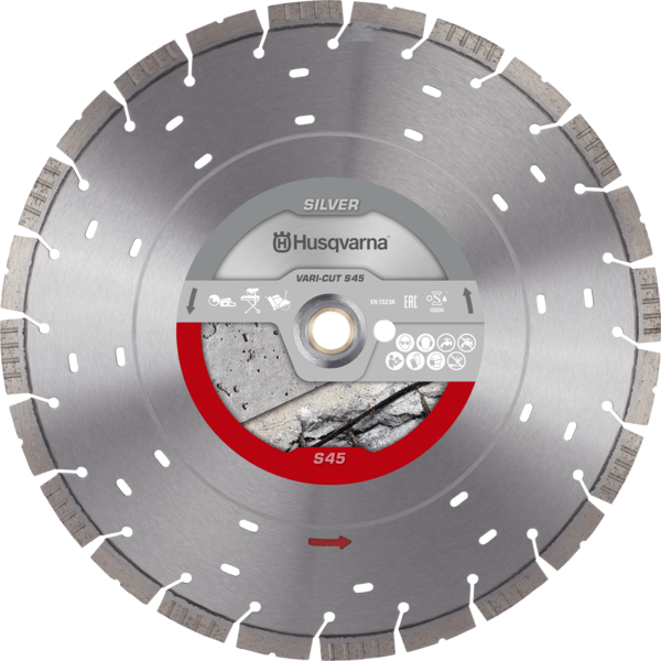 Diamond blade Husqvarna Vari-Cut S45 450 mm for concrete