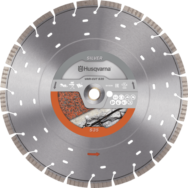 Tarcza diamentowa Husqvarna Vari-Cut S35 400 mm do betonu