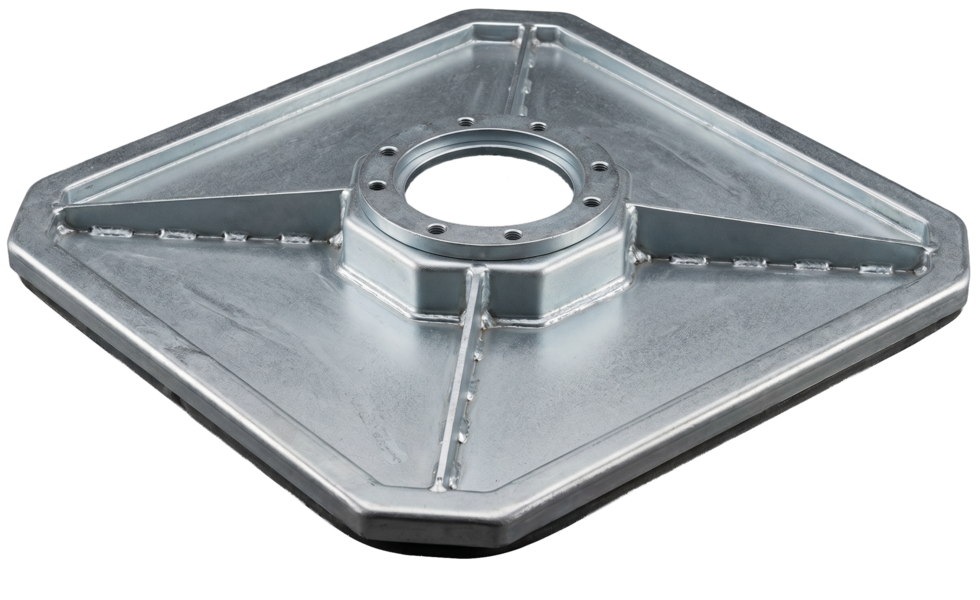 Catchshift 40/40 suction plate for e-Turtle grippers (40 x 40 cm, lifting capacity 255 kg)