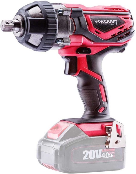 Klucz udarowy Worcraft CIW-S20Li (+ 4x nasadka)