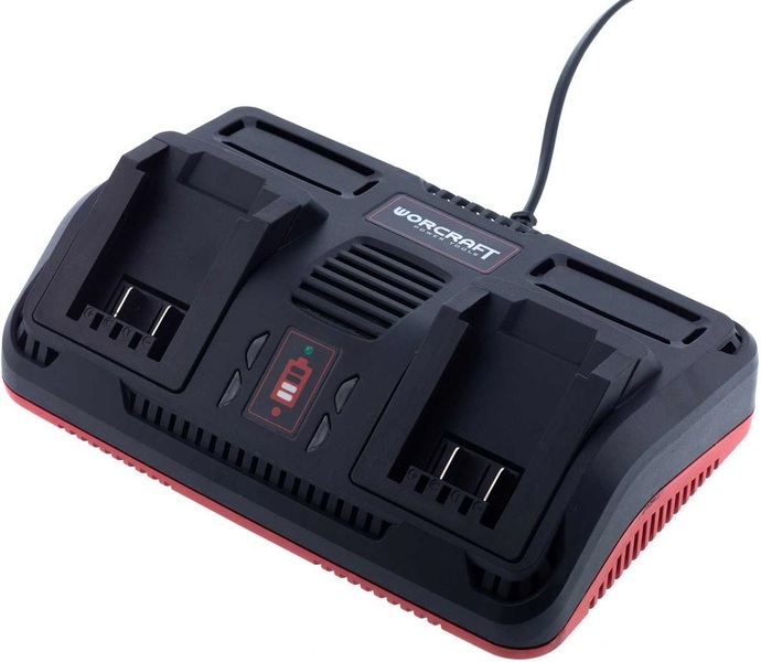 Fast, double charger Worcraft CLC-20V-2.4D