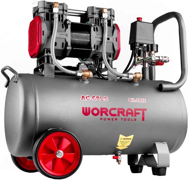 Compressor Worcraft AC-60LS (bezolejowy)