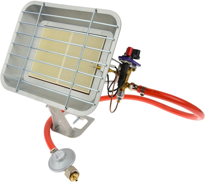 Infrared heater Geko 3600 (power 2300 – 3600 W) with PIEZO igniter