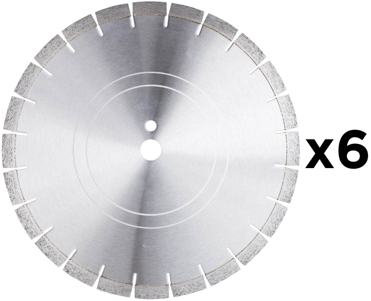 SET – Diamond blade Dr. Schulze SHARK HARD 400 mm (6 pcs)