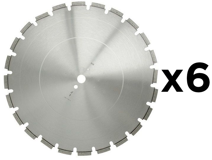 PAKIET – Tarcza diamentowa Dr. Schulze Tornado Asfalt Standard 450 mm do uniwersalnego zastosowania (6 sztuk)