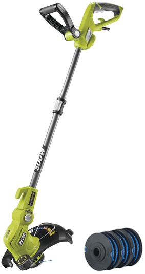 Electrical battery grass trimmer Ryobi RLT5127 (+ cutting line spool Ryobi RAC123 3 pieces)