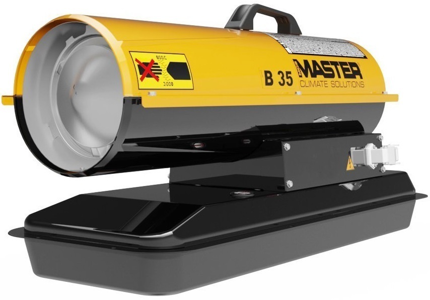 Oil air heater Master B 35 CED (equipment power 10 kW)