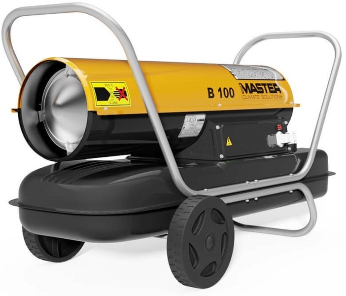 Oil air heater Master B 100 CED (equipment power 29 kW)