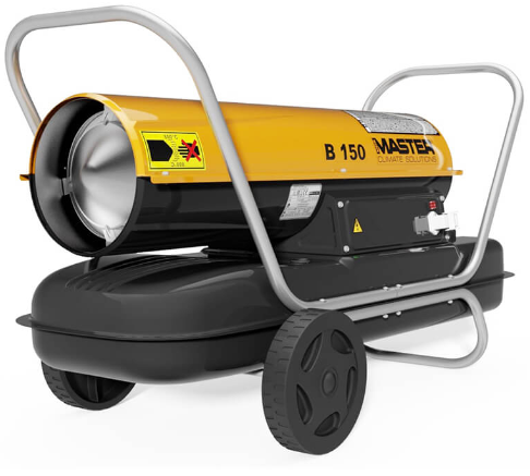 Oil air heater Master B 150 CED (equipment power 44 kW)