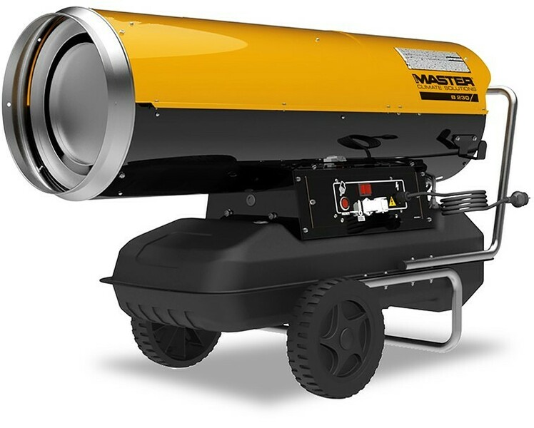 Oil air heater Master B 230 (equipment power 65 kW)