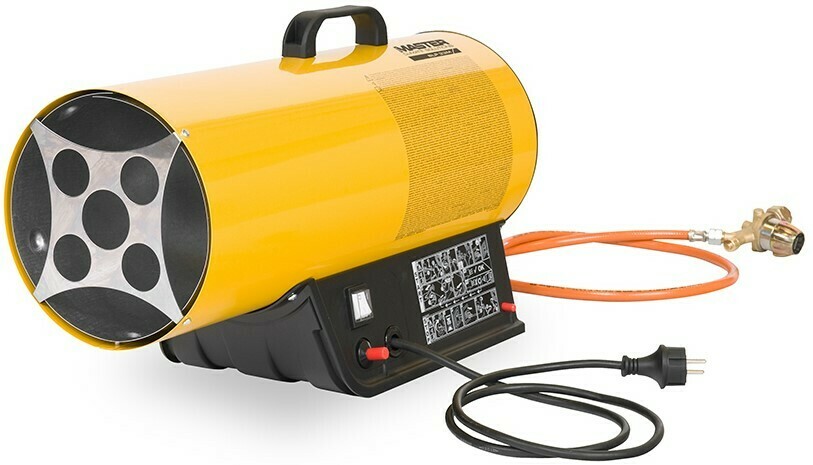 Gas fired air heater Master BLP 73 M (heating power 49 – 73 kW)