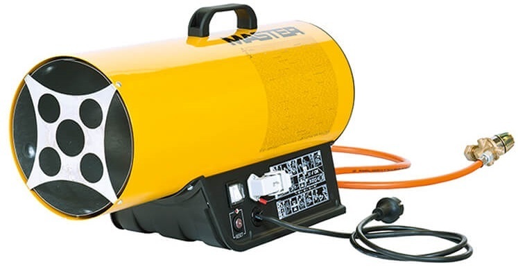 Gas fired air heater Master BLP 33 ET (heating power 18 – 33 kW)