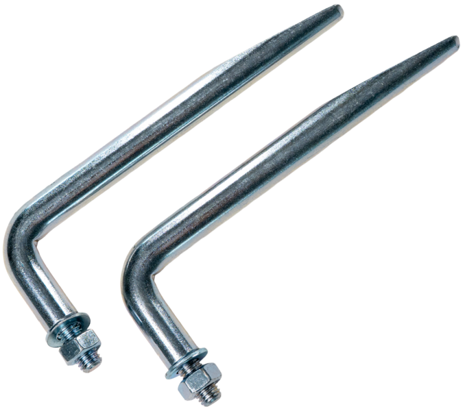 Pręt blokujący Jazon ECHBZ do chwytaka CHBZ (2 sztuki)