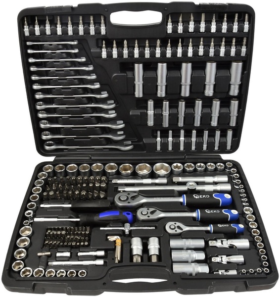 Wrench set Geko G10158 (216 pcs)