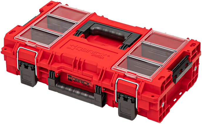Toolbox Qbrick System PRIME Toolbox 150 Profi Red Ultra HD Custom