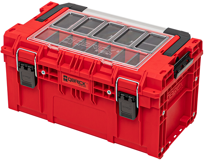 Toolbox Qbrick System PRIME Toolbox 250 Expert Red Ultra HD Custom