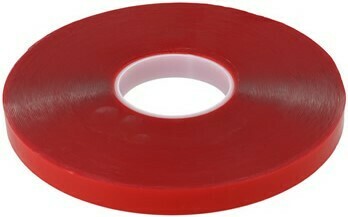 Double-sided acrylic tape Chemdal 37/TT 2 mm x 9 mm x 16.5 m (transparent)