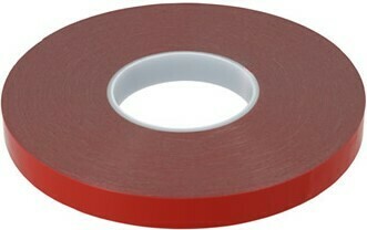 Double-sided acrylic tape Chemdal 36/GT 1.1 mm x 9 mm x 33 m (anthracite)