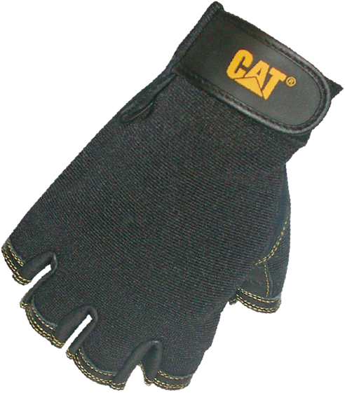 Rękawice Caterpillar Half Finger Reversed pigskin grain XL