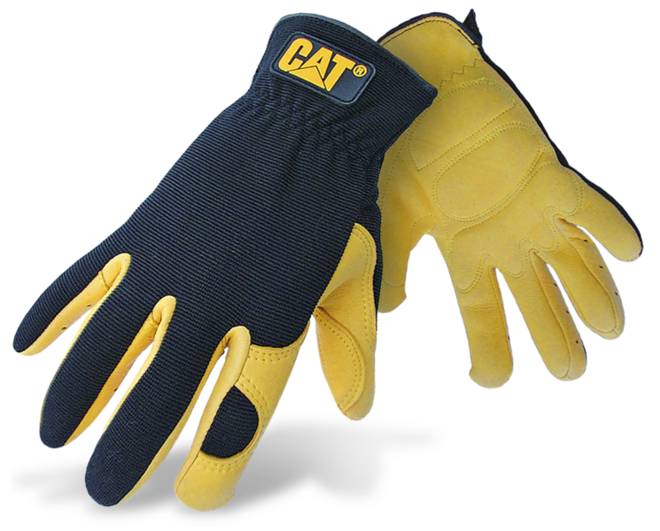 Work gloves Caterpillar Premium Deerskin Gel Pad