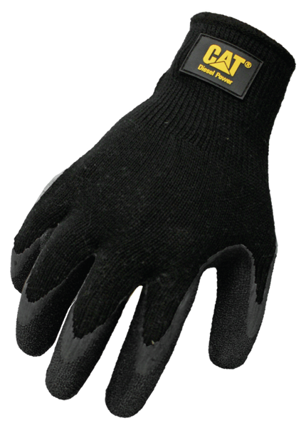 Work gloves Caterpillar Breathable poly/cotton/latex palm